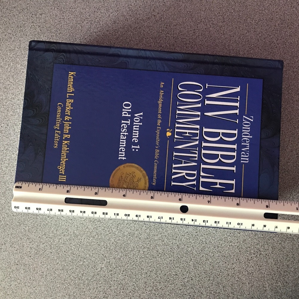 Zondervan NIV Bible Commentary Volume 1 Old Testament 1994 Hardcover - Picture 13 of 14